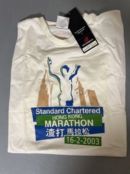 New Balance 渣打香港馬拉松 2003 紀念 Tee 恤
