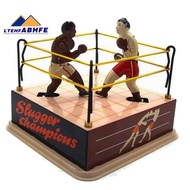 Clockwork Boxing Toy Nostalgic Themed Boxing Ring Toy Decoration Retro Collectible