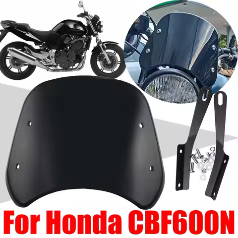 For Honda CBF600N CBF600 CBF 600 N CBF 600N Motorcycle Accessories Retro Windscreen Windshield Wind