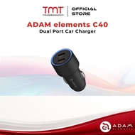 ADAM elements C40 Dual Port Car Charger