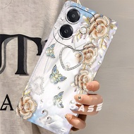Oppo A3X 2024 Casing Oppo A5i 4G/ Oppo A3 NFC butterfly Motif Cool All Types of Mobile Phones Cassin
