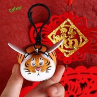 CYBERLINX Flying Tiger with Wings Keychain, Flying Tiger Cartoon Model Flying Tiger Keyring, Anime C