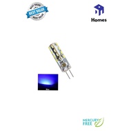 LED Bulb LED G4 2.5W SMD 2835 LED Cylinder Bulb / LED Rocket Bulb 240v Blue