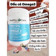 Fish Oil 1000mg Omega 3 Fish Oil 400Mg Healthy Care Fish Oil Omega 3 1000mg - Made In Australia