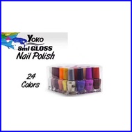 ﹊ ▪ ◊ YOKO NAIL POLISH SET 24PCS 8ML