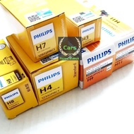 PHILIPS HEAD LAMP BULB H3 H4 H7 H8 H9 H11 STANDARD