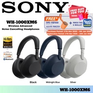 Sony WH-1000XM6 Wireless Headphones | Advanced Noise Cancelling Technology | Comfort design | WH1000