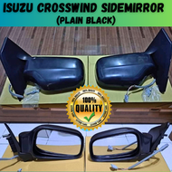 ISUZU CROSSWIND - SIDE MIRROR Plain Black / Power or Manual /  Brandnew / 1 Set
