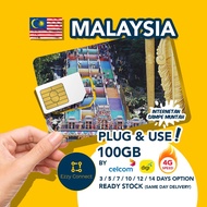 7 days 100gb 4g+ malaysia simcard  celcom / digi malaysia sim card - (500mb/hari) 3 hari