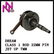 Dream Crankshaft jet 6 jet 7 Class 1 Rod Dream Rod 22mm Pin Jet 3mm ladung x10
