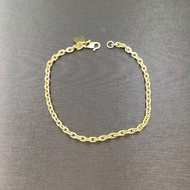 22k / 916 Gold Hollow Wan zi Bracelet