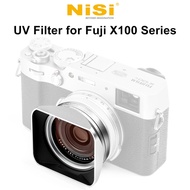 Nisi SERIRS UV Filter Lens Hood and Cap Kit 49mm for Fujifilm X100 X100V X100F X100T X100S