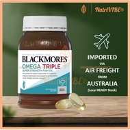 [Ready SG Stock] Blackmores Omega Triple Concentrated Fish Oil 150 Capsules