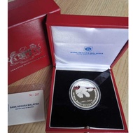 Malaysia Coin - 2010 50th Anniversary of Bunga Raya as the National Flower 10 Ringgit Single Proof S