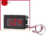 【CRAZYSPE】0.56 inch 3 Wire LED Digital DC Voltmeter DC0V-30V Reverse Connection Protection