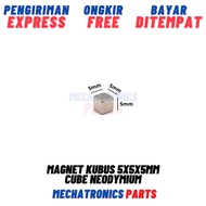 5x5x5mm Neodymium Cube Magnet