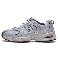 2024 ✅Original NB* 530 Retro Thoáng Khí Hấp Thụ Sốc Thời Trang Nam Nữ Giày Chạy Bộ Tăng Chiều Cao Gi