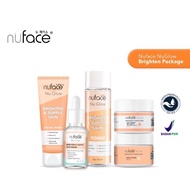 Nuface Skincare Fuji Brighten & Supple Skin Facial wash | Toner | Serum | Day cream | Night Gel brig