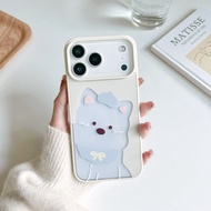 สำหรับ เคส i17 17air 17pro 17promax เคสใสอะคริลิค สกรีนลายการ์ตูน เคสใส รุ่น  i11 i12 12promax i13 p