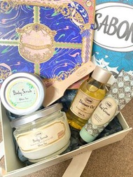 (‼️配禮盒紙袋)Sabon Body Scrub set / sabon 身體磨砂 / Sabon磨砂/ white tea / green rose / citrus blossom /白茶/翠綠