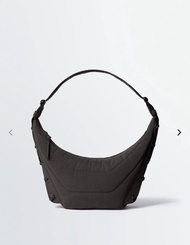LEMAIRE MEDIUM SOFT GAME BAG DARK CHOCOLATE