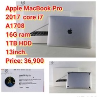 Apple MacBook Pro2017  A1708