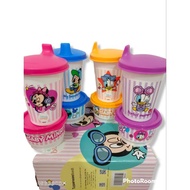 kids tumbler with cute cup 200ml + 110ml