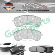 Münster Disc Brake Pad Front Peugeot 308 II T9 1.6 THP Griffe 2014-2016 5FV (EP6CDT) - 1