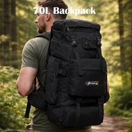 EcoChamp 70L Backpack Large Capacity Travel Bag Balik Kampong