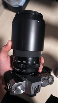 凈FUJIFILM XF 70-300mm f/4-5.6 R LM OIS WR 鏡頭包nisi偏振鏡 99新0花