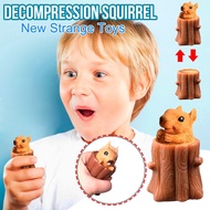 Fidget Toys Decompression Squirrel Squeeze-stress Office New Strange Funny Pinch Toys Squishy Antistress