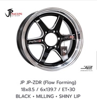 ล้อแม็ก ขอบ18 JP RACING JP-ZDR 18X8.5 6H139.7 ET+30 ล้อเบาFlow Forming🔺ราคาโปร4วง✅แถมจุ๊บลมแท้😍มีรับ