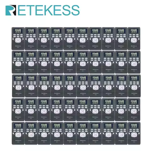 RETEKESS 50pcs PR13 Pocket Radio Receiver Digital Radio DSP FM Stereo Mini Portable For Guiding Chur