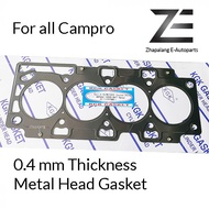 Proton Campro Metal Head Gasket(MLS) Thickness 0.4mm BLM/FLX/Satria Neo/Gen 2/Persona/Preve/Exora/Su