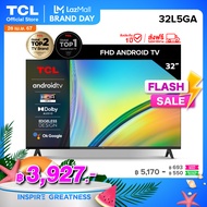 ใหม่ TCL ทีวี 32 นิ้ว FHD 1080P Android 11.0 Smart TV รุ่น 32L5GA -HDMI-USB-DTS ระบบปฏิบัติการ Android /Netflix &amp;Youtube-Voice Search,HDR10,Dolby Audio