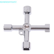 Adfz 4 Way Utility Key for Electric Water Gas Meter Box Cupboard Cabinet Opening Key SG