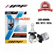 CAR LIGHTS LED BULB IPF H8/H11/H16 6000K ORIGINAL