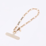 Goldilocks 手機通用手腕掛繩 附墊片 香檳金