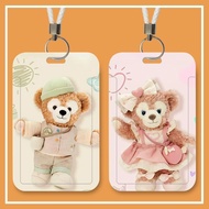 迪士尼七宝校园卡滑盖校园学生卡套饭公交身份证件门禁卡保护套3.203.20 Disney Seven Treasures Campus Card Slide Cover Student ID Card