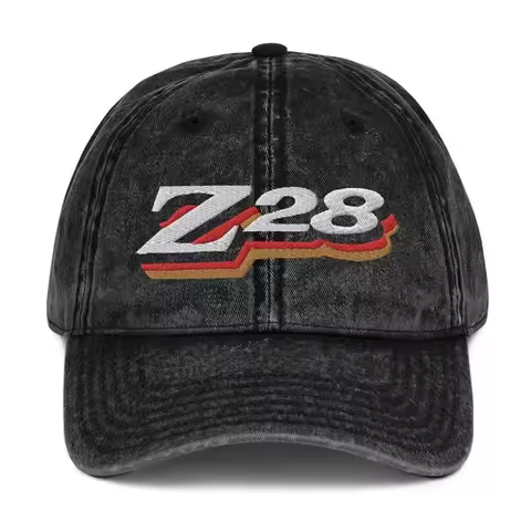 1978 Chevy Camaro Z28 Grille Emblem Vintage Cotton Twill Cap Dad Hat