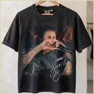 PS2 Justin Bieber coachella stage same style T-shirt 220g thick cotton tee short sleeve top SP2