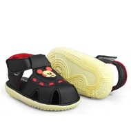 sandal anak cowok bunyi cit  C12 Hitam