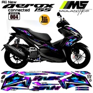 Decal Striping Variation Aerox New 155 All New Aerox 155 Aerox