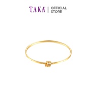 TAKA Jewellery Dolce 18K Gold Bangle