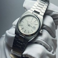 全新 絕美 BULOVA 寶路華 瑞士  SWISS  自動錶 早期老錶 古董錶 女 男錶 手錶 銀色 復古 簡約 Vintage 古著