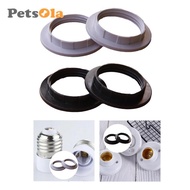 [PETSOLA] 2x Lamp Shade Rings Light Socket Rings Retainer Rings Easy Install Lamp Holder Rings Repla