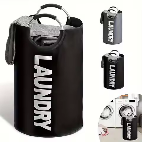 Extra-Large Laundry Basket Foldable Extra-Large Laundry Basket with Padded Handle | Multi-Purpose St