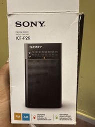 Sony ICF-P26 FM/AM Radio