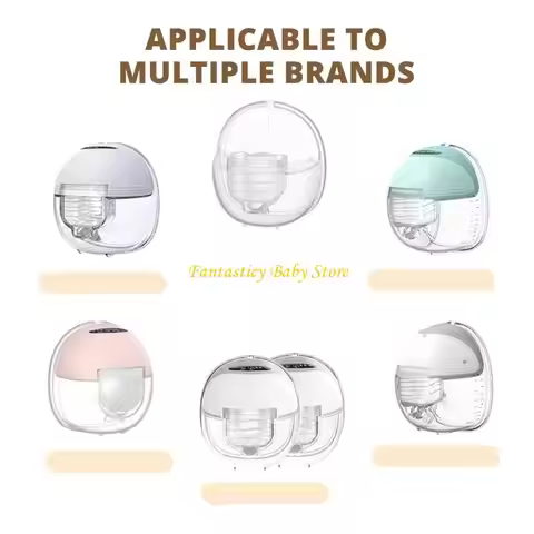 J6BE Breast Replacement Part Duckbill Vaves Feature 24mm/27mm Flange Collector Cup for S18/S21 Breas