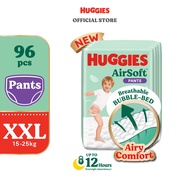 Huggies AirSoft Pants XXL - 24 pcs x 4 packs(96 pcs)